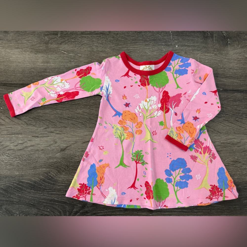 🎀 TBBC EUC Fairfield Foliage Polly Play LS 12-18 mos